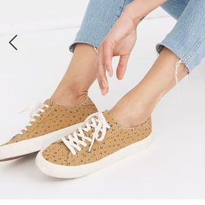 Madewell Sidewalk Low-Top Sneakers Mini Leopard (Re)sourced Canvas